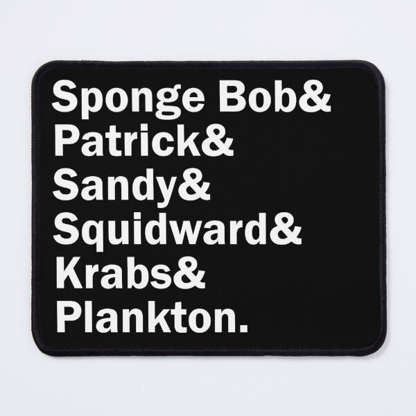 Item preview, Funny Names x Spongebob Squarepants designed and sold by 3dmuckychris.