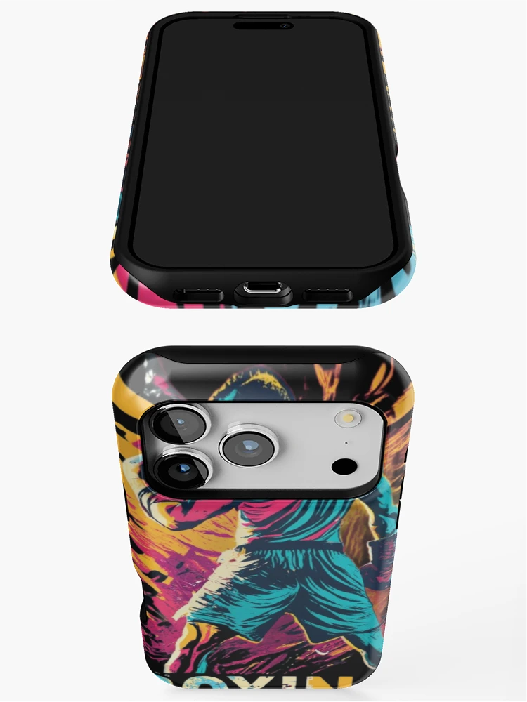 Thumbnail 3 of 4, iPhone Case, Boxing designed and sold by Rostislav Tarasenko.