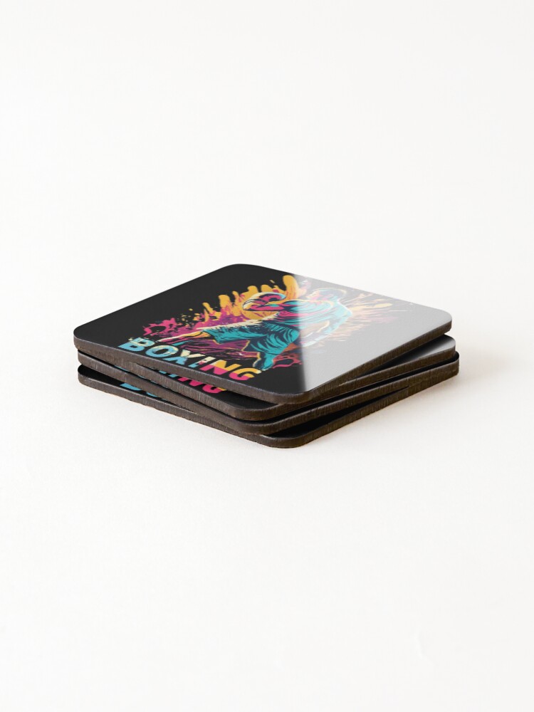 Thumbnail 4 of 5, Coasters (Set of 4), Boxing designed and sold by Rostislav1401.
