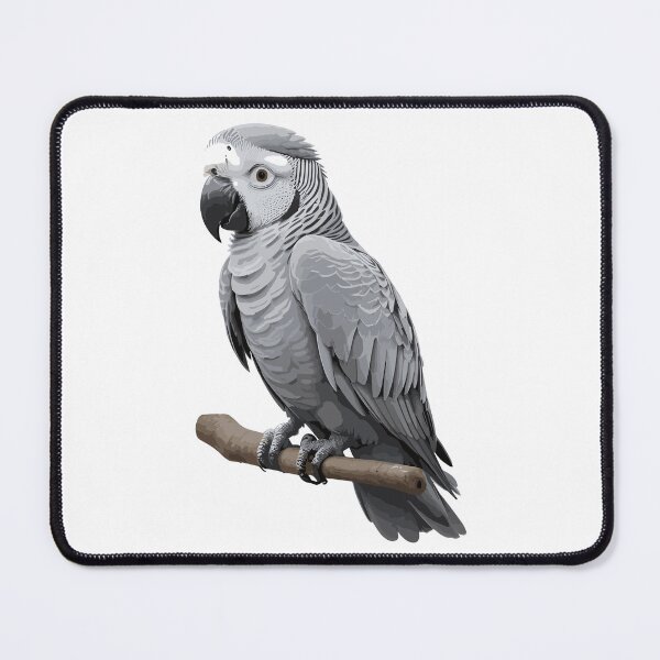 Item preview, African Grey Parrot Stickers designed and sold by Sesame1195.