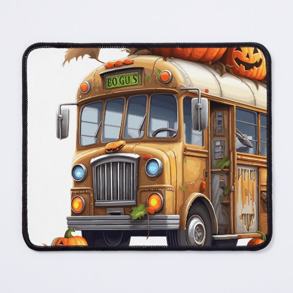 Artikelvorschau, Haunted Bus Halloween Niedlicher Cartoon (Bild 2/25) entworfen und verkauft von DigitalArtify.