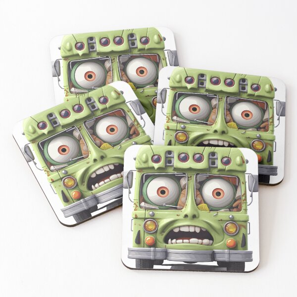 Item preview, Haunted Bus Halloween Cute Cartoon (Image 7/25) designed and sold by DigitalArtify.
