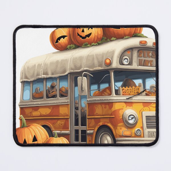 Item preview, Haunted Bus Halloween Cute Cartoon (Image 11/25) designed and sold by DigitalArtify.