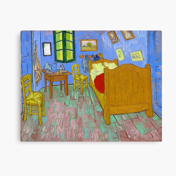 Item preview, Vincent Van Gogh's Bedroom, Saint Rémy, Provence 1889 designed and sold by RocketshipRetro.