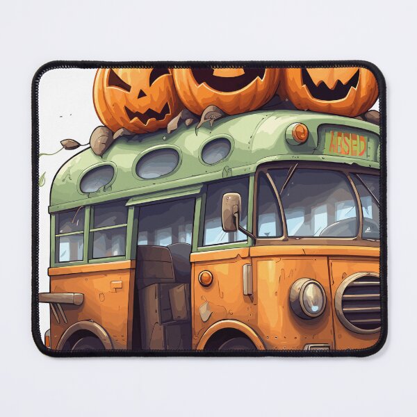 Item preview, Haunted Bus Halloween Cute Cartoon (Image 24/25) designed and sold by DigitalArtify.