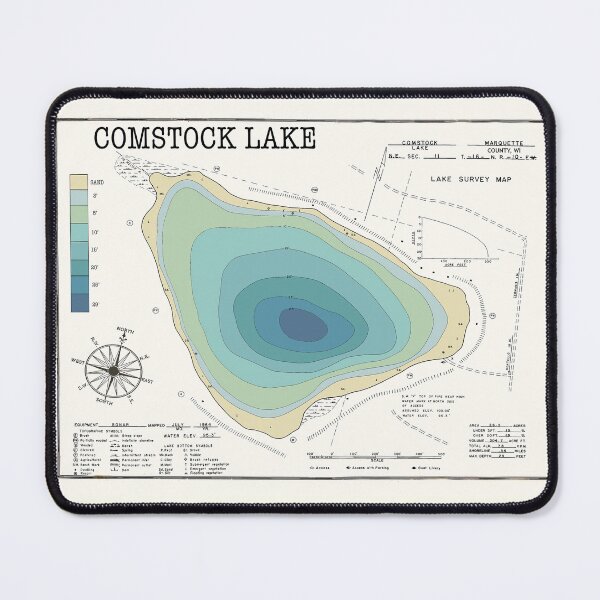 Item preview, Comstock Lake WI Marquette County designed and sold by Jean Plout.