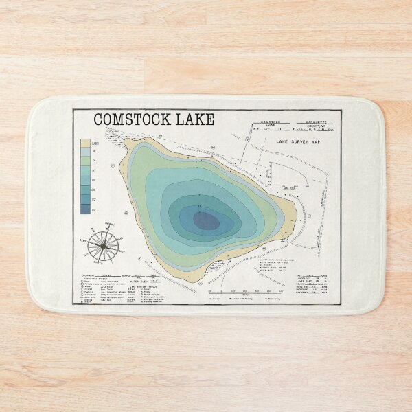 Item preview, Comstock Lake WI Marquette County designed and sold by Jean Plout.