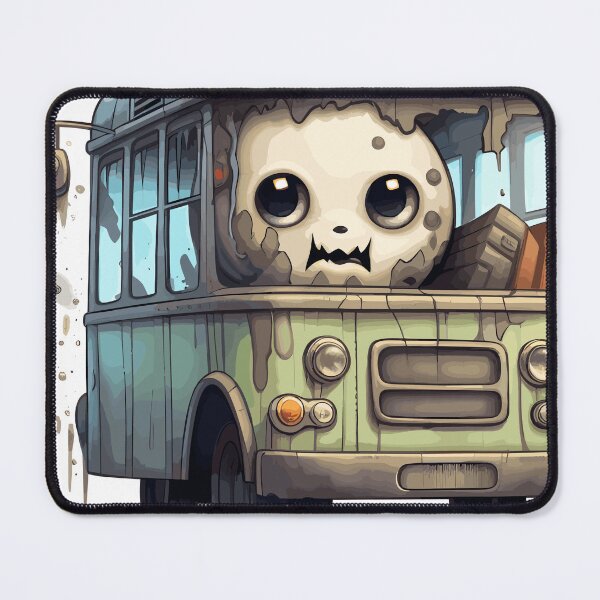 Item preview, Haunted Bus Halloween Cute Cartoon (Image 5/25) designed and sold by DigitalArtify.