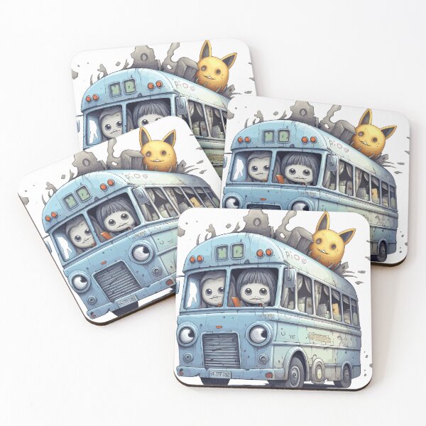 Item preview, Haunted Bus Halloween Cute Cartoon (Image 17/25) designed and sold by DigitalArtify.