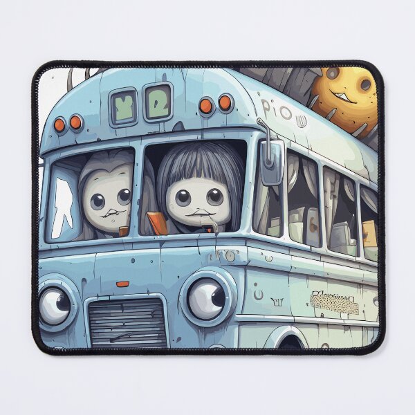 Item preview, Haunted Bus Halloween Cute Cartoon (Image 17/25) designed and sold by DigitalArtify.