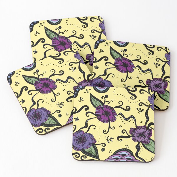 Item preview, Pastel Flower Doodle designed and sold by victoriousbk.