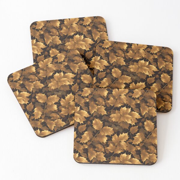Item preview, Autumns Golden Leaves Pattern designed and sold by FlowerMeFlorals.