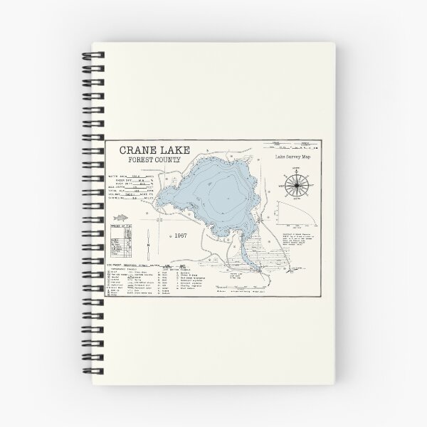 Item preview, Crane Lake WI Forest County designed and sold by Jean Plout.