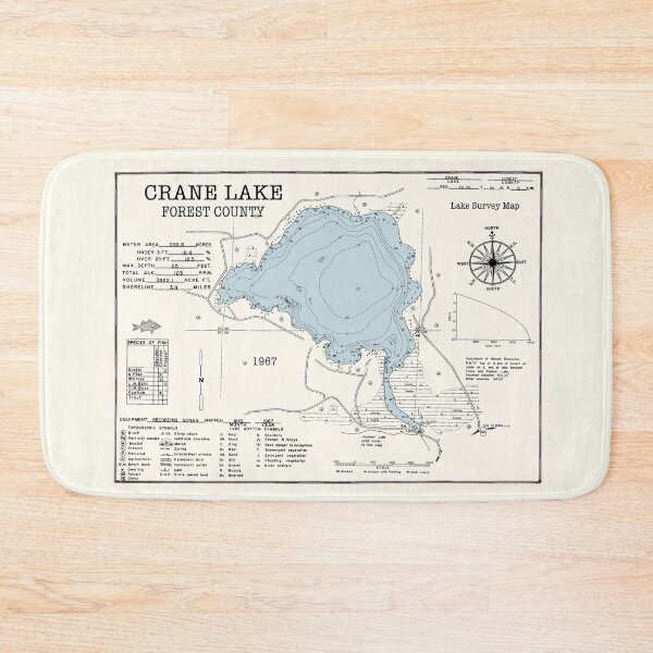 Item preview, Crane Lake WI Forest County designed and sold by Jean Plout.