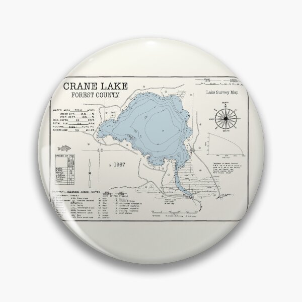 Item preview, Crane Lake WI Forest County designed and sold by Jean Plout.