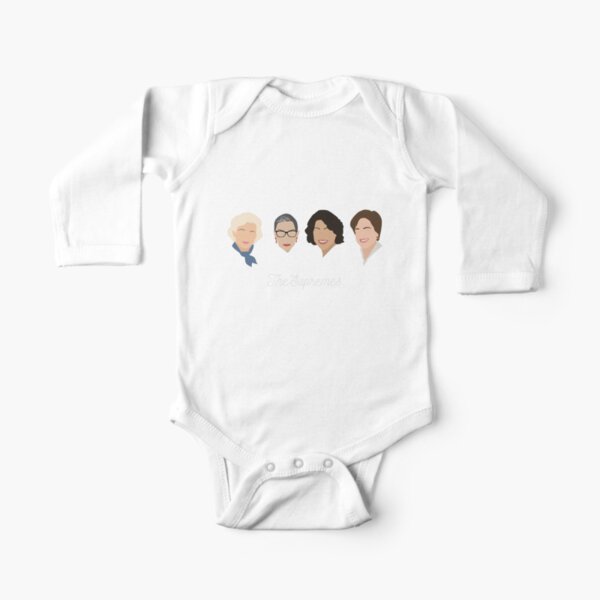 The Supremes Long Sleeve Baby One-Piece