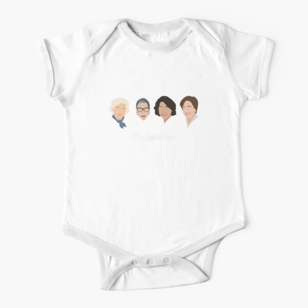 The Supremes Short Sleeve Baby One-Piece