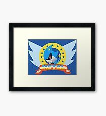 Metal Sonic Framed Print