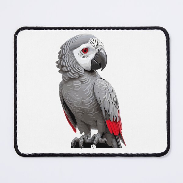 Item preview, African Grey Parrot Stickers designed and sold by Sesame1195.