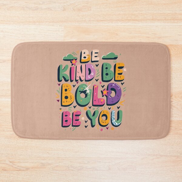 Item preview, Inspirational Typography Shirt: Be Kind, Be Bold, Be You designed and sold by TrendyArtInk.