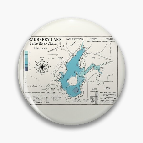Item preview, Cranberry Lake WI Vilas and Oneida Counties designed and sold by Jean Plout.
