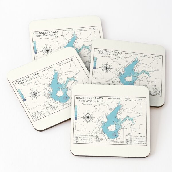 Item preview, Cranberry Lake WI Vilas and Oneida Counties designed and sold by Jean Plout.