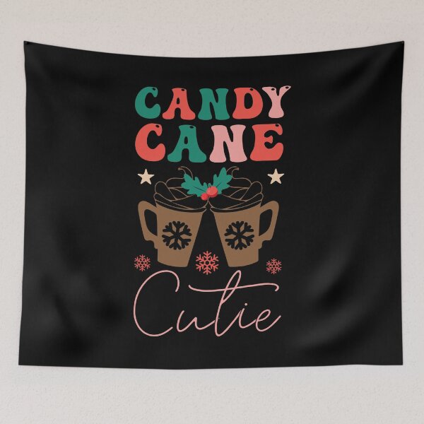 Item preview, Candy Cane Cute - Christmas T-shirt designed and sold by BorczVisuals.