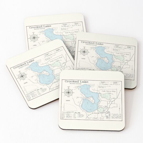 Item preview, Crooked Lake WI Oconto County designed and sold by Jean Plout.