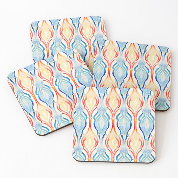 Item preview, Colorful wave seamless pattern 01 designed and sold by Phumtanis66.