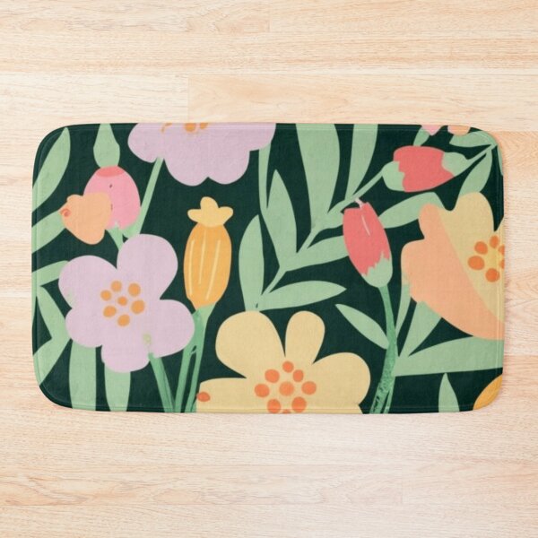 Item preview, delicate flowers light yellow backround designed and sold by asbno19.