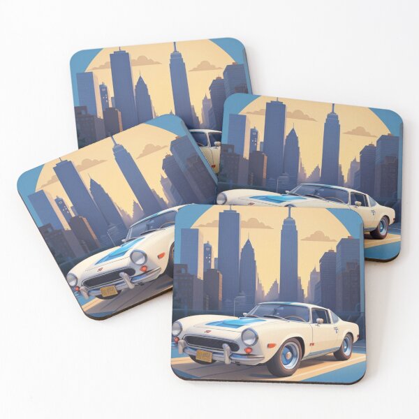 Item preview, 002 Classic Car in Manhattan Street New York designed and sold by Alexis Art Collection.
