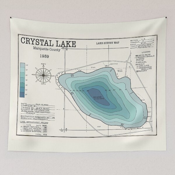 Item preview, Crystal Lake WI Marquette County designed and sold by Jean Plout.