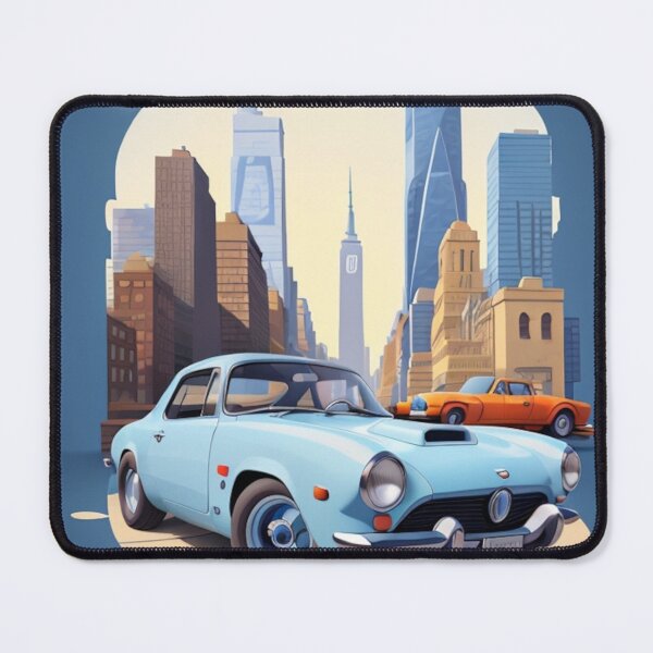 Item preview, 003 Classic Car in Manhattan Street New York designed and sold by Alexis Art Collection.