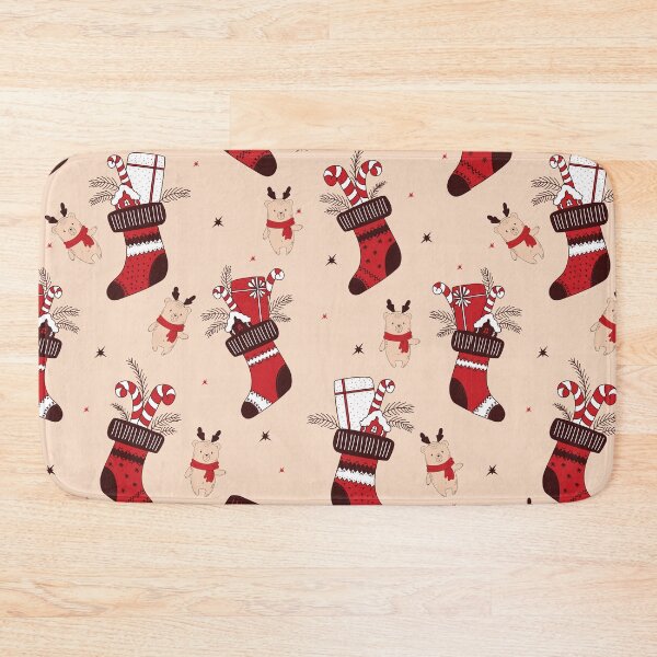 Item preview, Holiday Socks with Treats designed and sold by ArtByKattie.