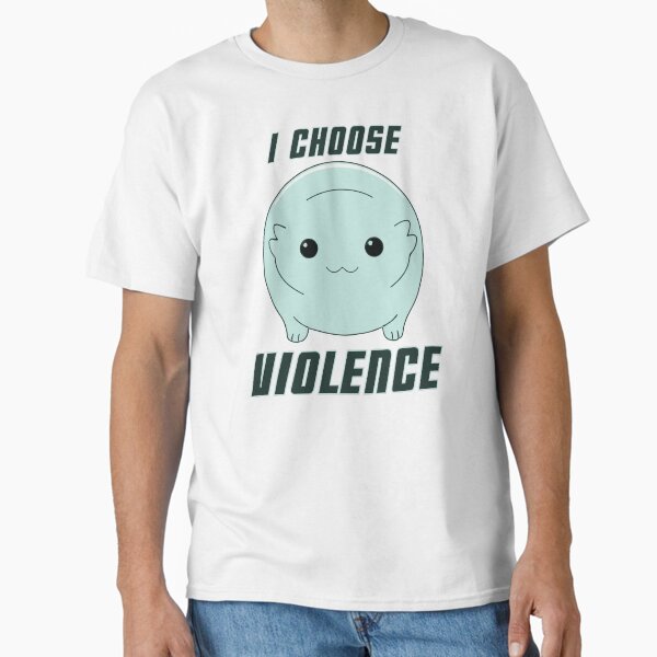 Item preview, Moopsy Chooses Violence (Dark Text) designed and sold by GatorDesign.
