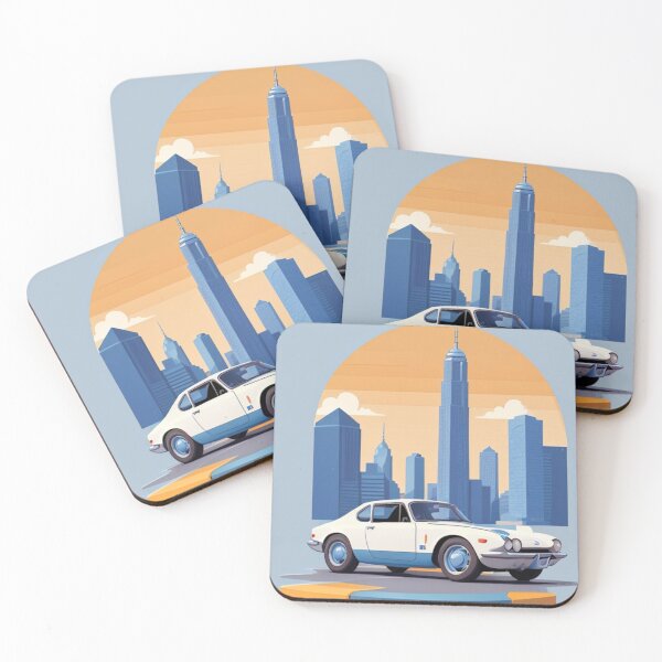 Item preview, 004 Classic Car in Manhattan Street New York designed and sold by Alexis Art Collection.
