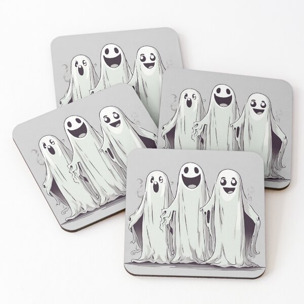 Item preview, Three Boo-tiful Friends T-Shirts Sticker designed and sold by Quarkari.