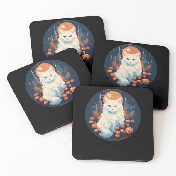 Item preview, Turkish Angora Cat Halloween, Love Cats  designed and sold by Logiamerch.
