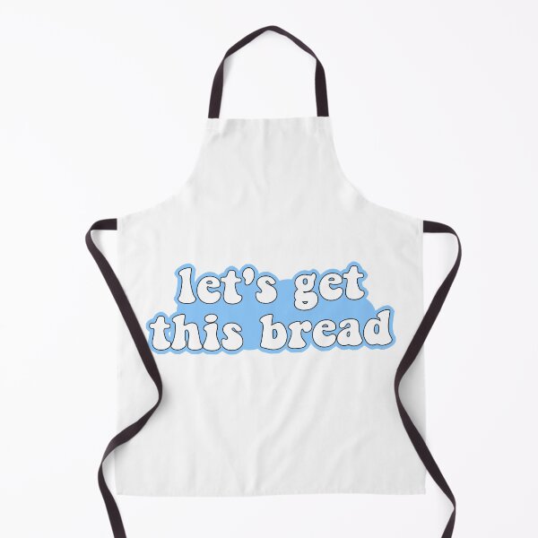 Item preview, let's get this bread inspirational motivational positive quote designed and sold by Jesticker.