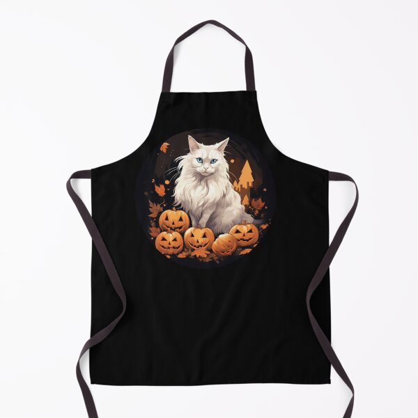 Item preview, Turkish Angora Cat Halloween, Love Cats designed and sold by Logiamerch.