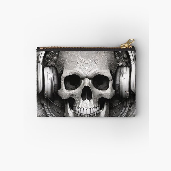 Item preview, DJ Skull designed and sold by Psy-Dye-AI.
