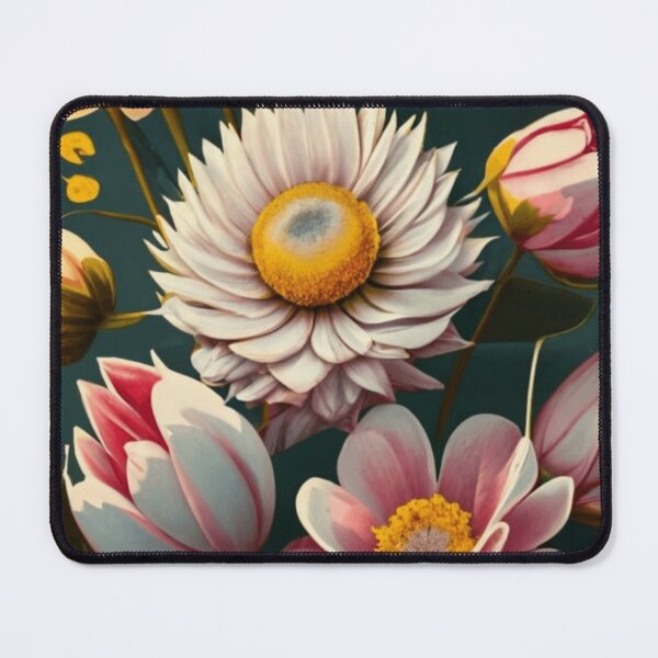 Item preview, delicate flowers light yellow backround designed and sold by asbno19.