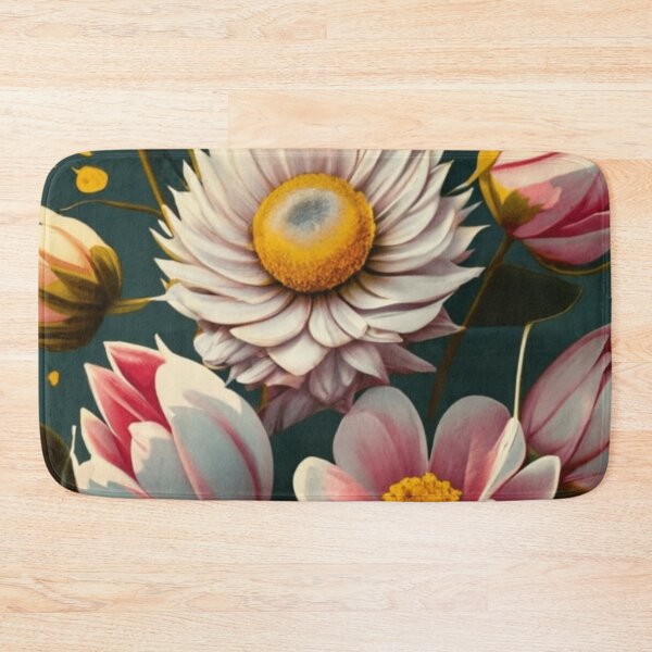 Item preview, delicate flowers light yellow backround designed and sold by asbno19.