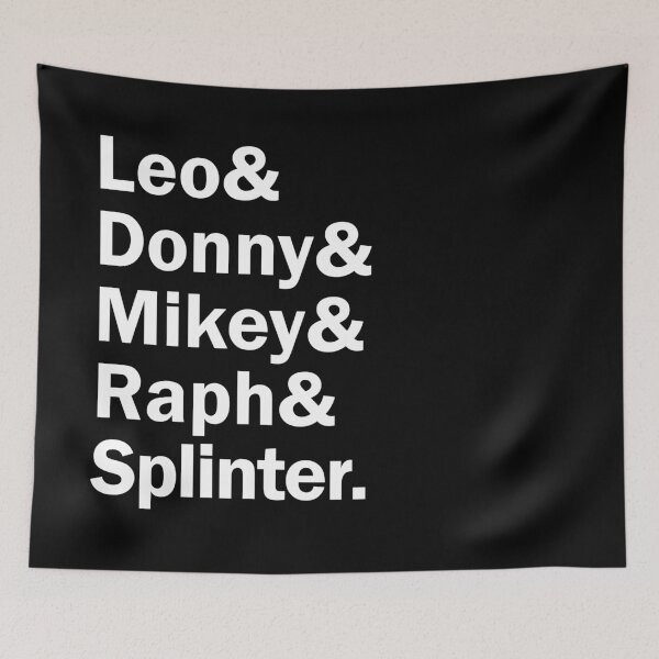 Item preview, Funny Names x Teenage Mutant Ninja Turtles (Short Names) designed and sold by 3dmuckychris.