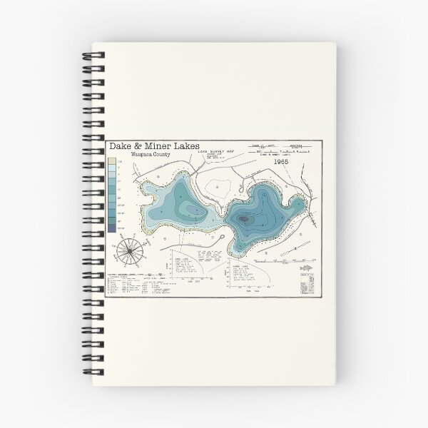 Item preview, Drake and Miner Lake WI Waupaca County designed and sold by Jean Plout.