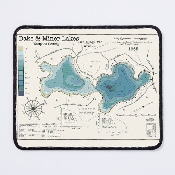 Item preview, Drake and Miner Lake WI Waupaca County designed and sold by Jean Plout.