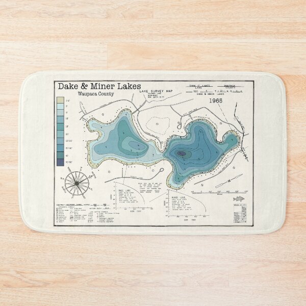 Item preview, Drake and Miner Lake WI Waupaca County designed and sold by Jean Plout.