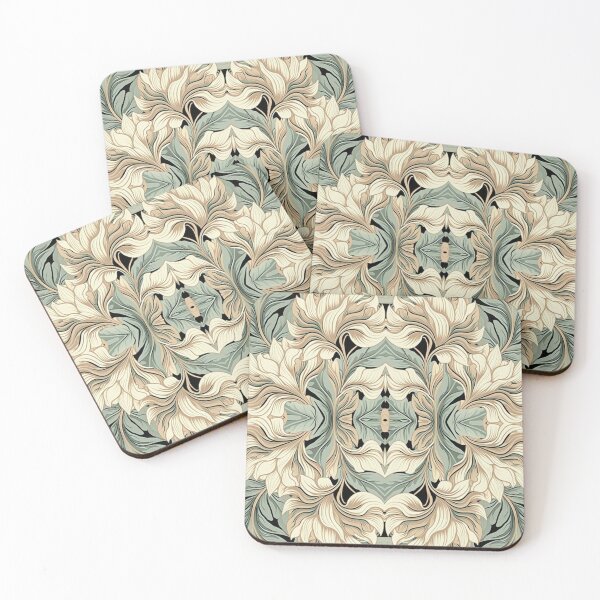 Item preview, Art Deco Flowers and Foliage designed and sold by Ellimade.