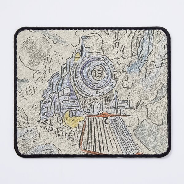Item preview, Train to blue moon canyon designed and sold by Paintsby-button.