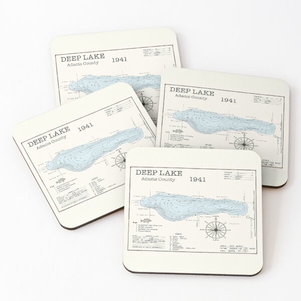 Item preview, Deep Lake WI Adams County designed and sold by Jean Plout.